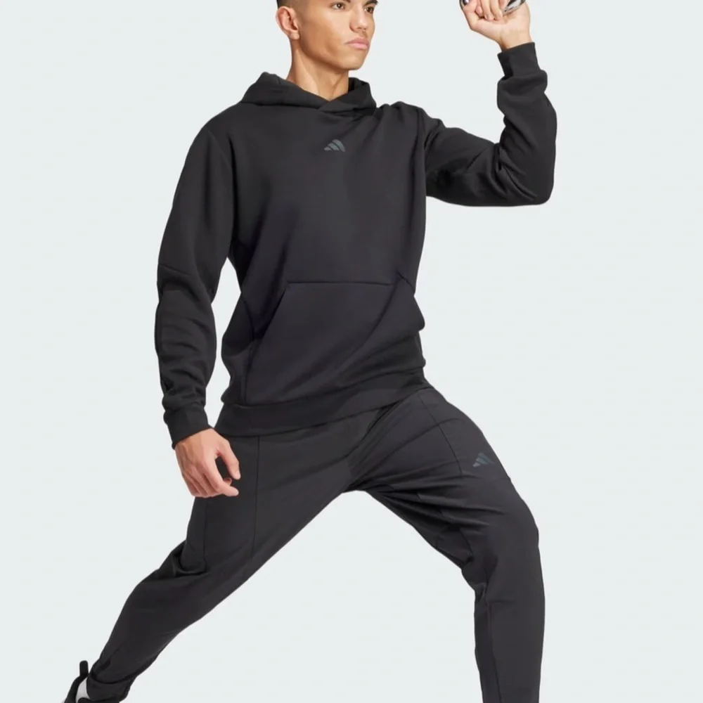 Adidas Black D4T Performance Hoodie